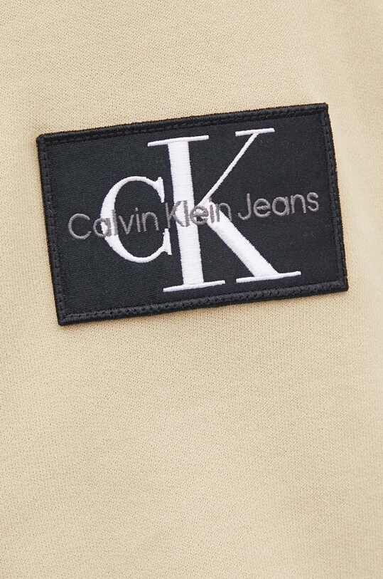 Calvin Klein Jeans hanorac de bumbac J30J323426 bej