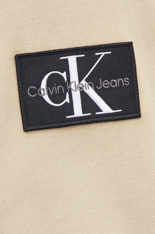 Бавовняна кофта Calvin Klein Jeans J30J323426 бежевий