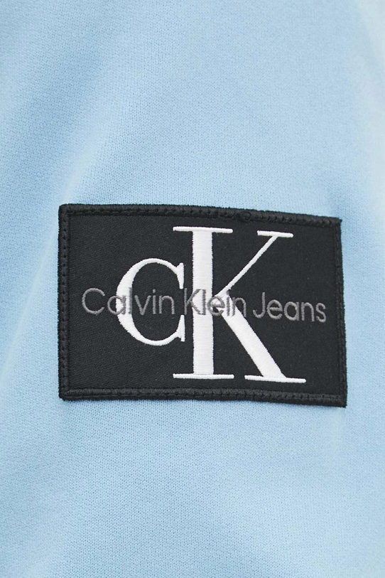 Calvin Klein Jeans bluza bawełniana J30J323426 niebieski