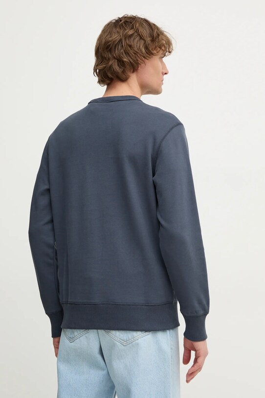Îmbrăcăminte Calvin Klein Jeans hanorac de bumbac J30J323426 albastru