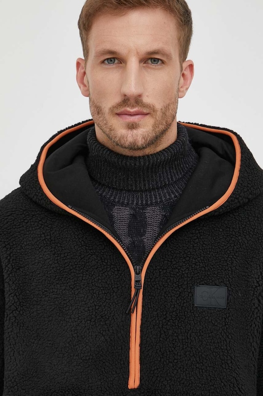 Μπλούζα Calvin Klein Jeans μαύρο J30J324086