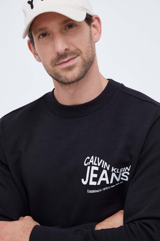 Pulover Calvin Klein Jeans črna J30J324099