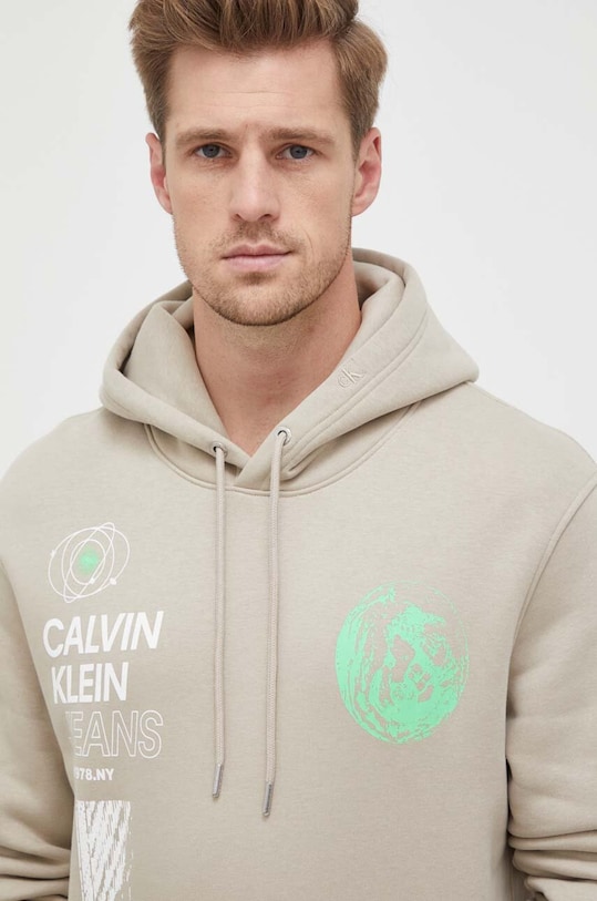 Кофта Calvin Klein Jeans бежевий J30J324103