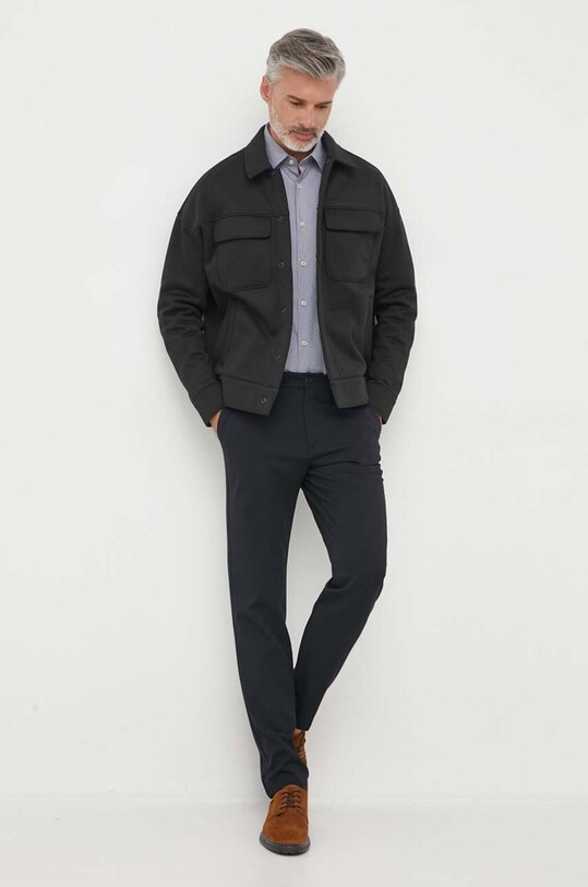 Calvin Klein Jeans kurtka J30J324443 czarny AW23