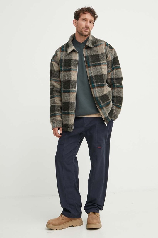 A-COLD-WALL* bluza bawełniana ACWMW165 szary AW23