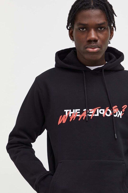 Бавовняна кофта The Kooples чорний HSWE25090K