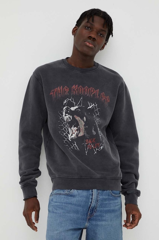 The Kooples felső fekete HSWE27038K