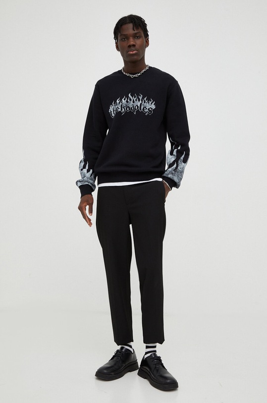 Dukserica The Kooples HSWE27062K crna AW23