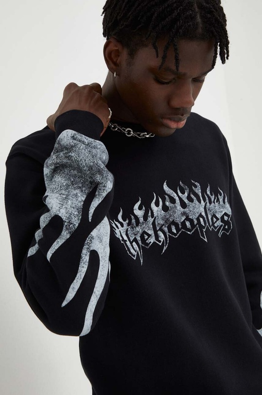 Dukserica The Kooples crna HSWE27062K