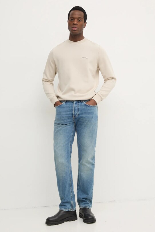 Calvin Klein bluză K10K109926 bej SS25
