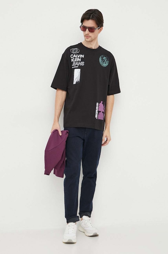 Одежда Кофта Calvin Klein K10K109926 фиолетовой