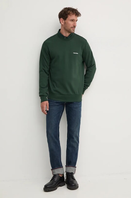 Кофта Calvin Klein K10K109926 зелёный SS25