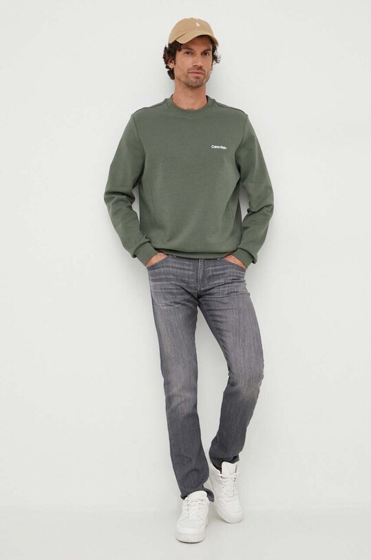 Кофта Calvin Klein K10K109926 зелений SS25