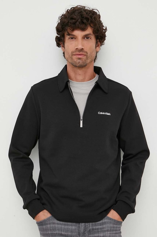 Calvin Klein bluza K10K111814 czarny AW23