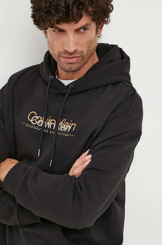 Odzież Calvin Klein bluza bawełniana K10K111815 czarny
