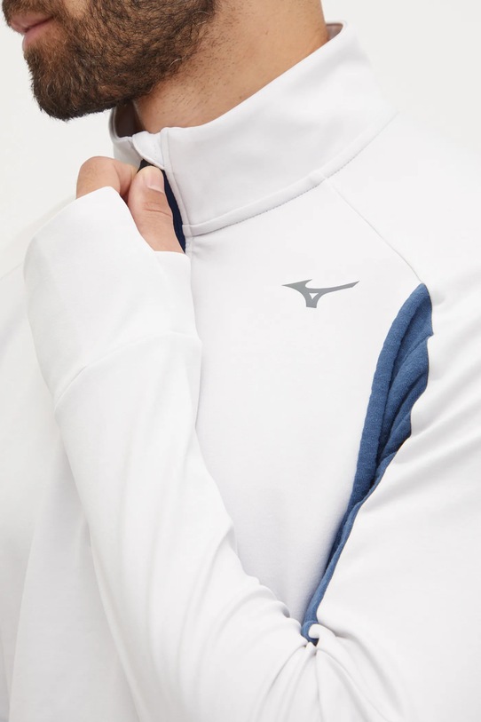 Bežecká mikina Mizuno Warmalite J2GCA505 sivá