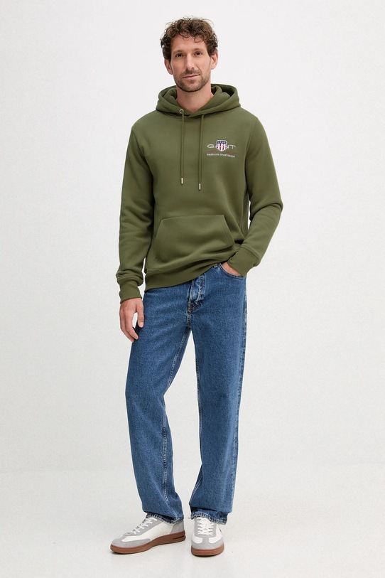 Gant bluza 2047084 zielony AW25