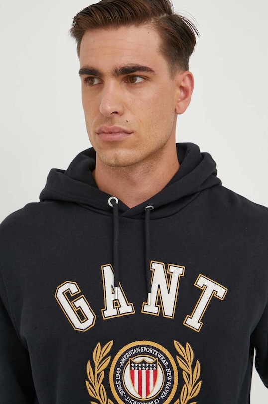 Gant bluza bawełniana granatowy 2006069