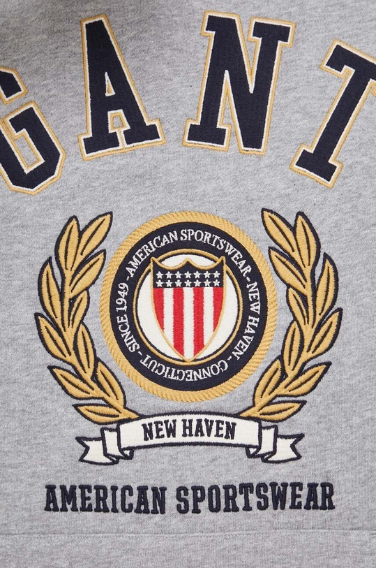Gant bluza bawełniana 2006069 szary