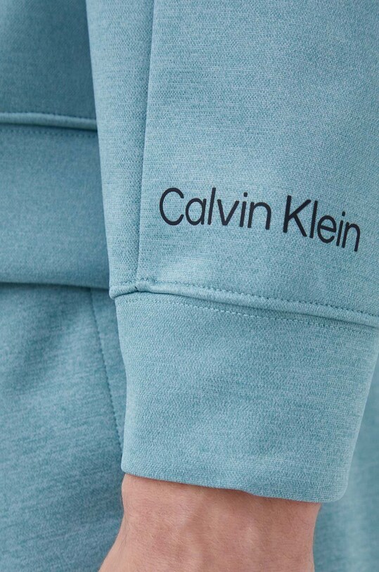 Tréningová mikina Calvin Klein Performance 00GMF3W313 zelená