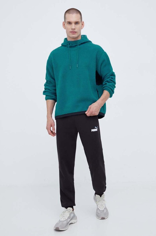 Спортен суичър Calvin Klein Performance 00GMF3W315 зелен AW23