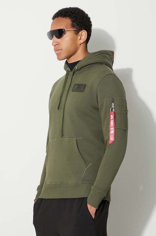 Μπλούζα Alpha Industries πράσινο 178314.257