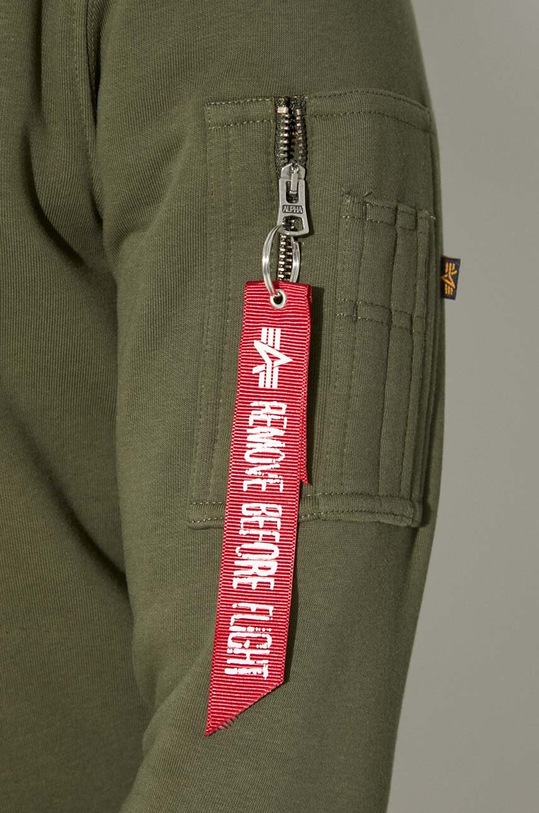 Alpha Industries bluza Red Stripe Hoody 178314.257