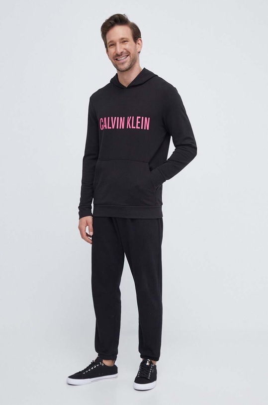 Mikina Calvin Klein Underwear 000NM1966E černá AW23