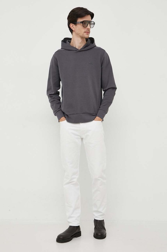 Mikina Calvin Klein K10K111813 šedá AW23