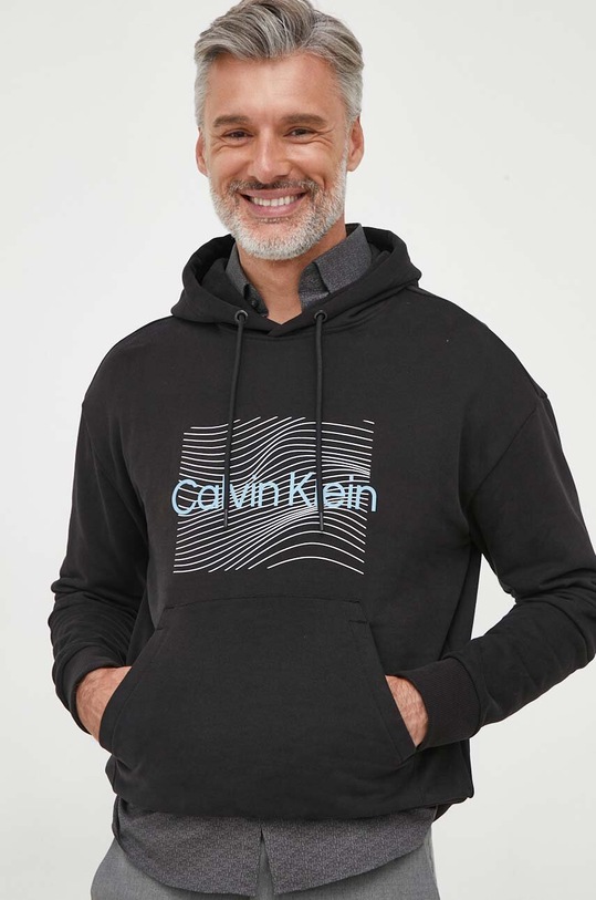 Памучен суичър Calvin Klein памук черен K10K112774