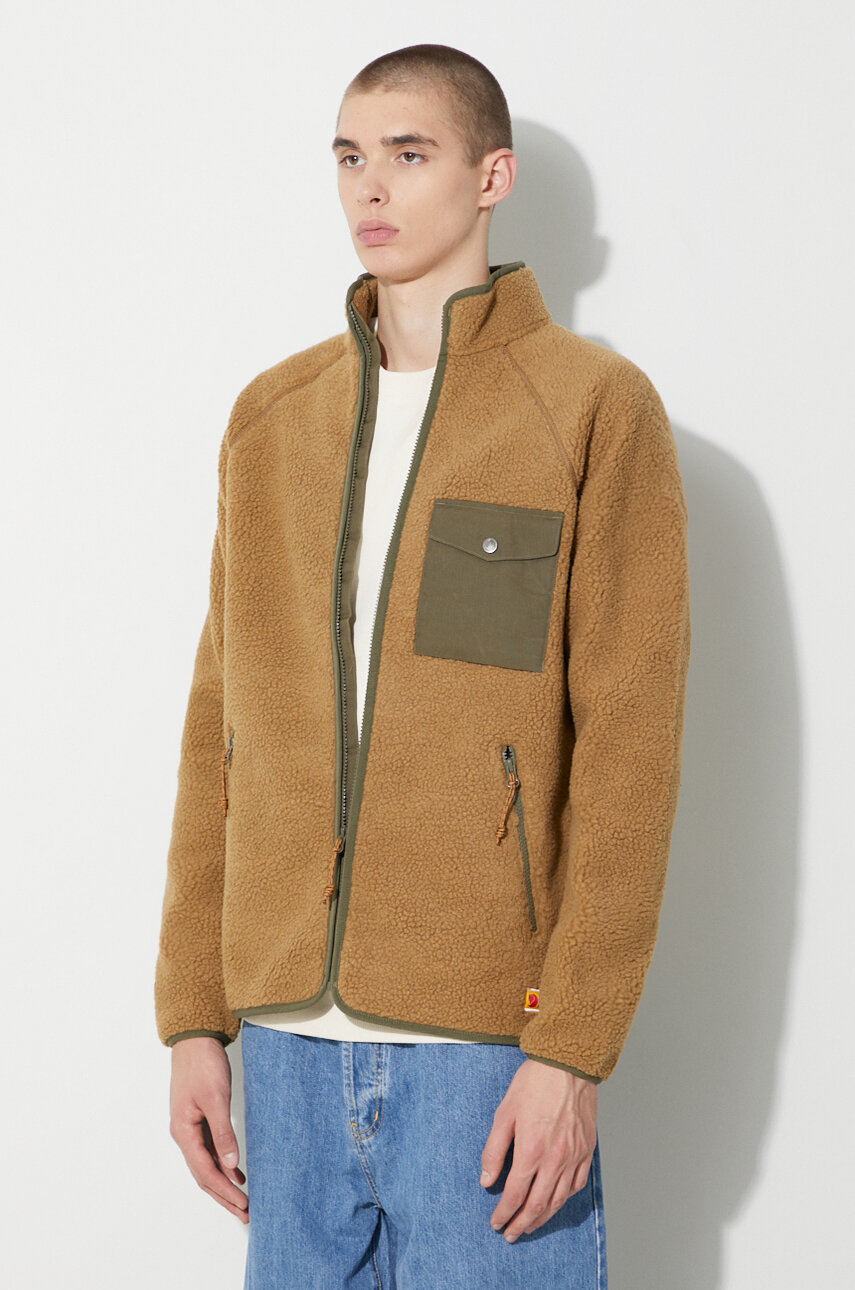 Mikina Fjallraven Vardag Pile hnedá F84158.232.625