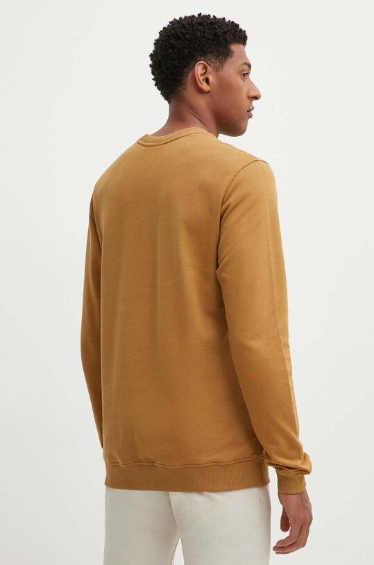 Odzież Fjallraven bluza bawełniana Vardag F87070.232 brązowy