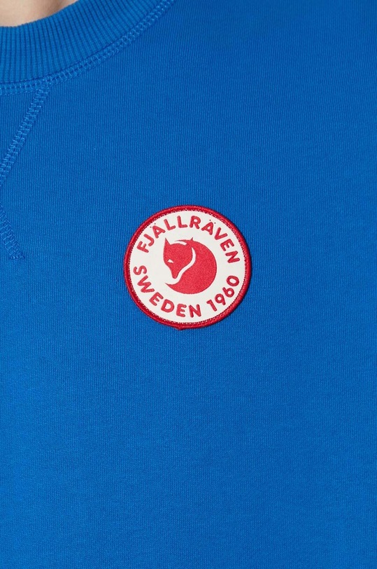 Fjallraven bluza bawełniana 1960 Logo Badge Sweater F87163.538
