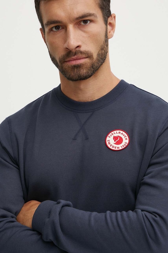 Fjallraven hanorac de bumbac 1960 Logo bleumarin F87163.555