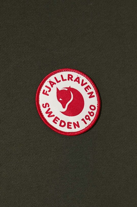 Fjallraven bluza bawełniana 1960 Logo Badge Sweater F87163.662