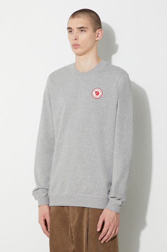 Fjallraven hanorac de bumbac 1960 Logo gri F87163.020.999