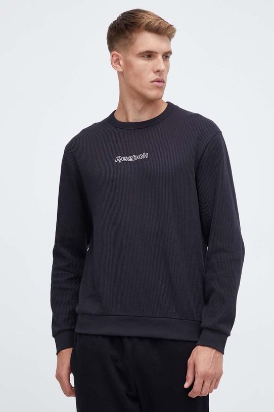Reebok bluza pozostałe czarny 100070398
