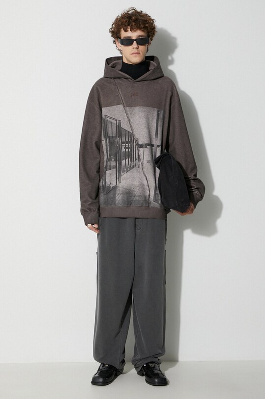A-COLD-WALL* bluza bawełniana PAVILION HOODIE