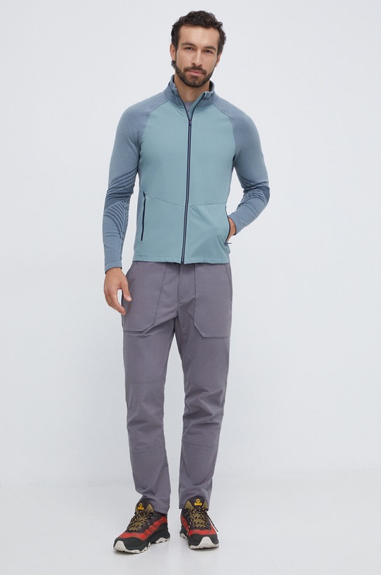 Sportska dukserica Smartwool Intraknit Active SW017164 siva AW23