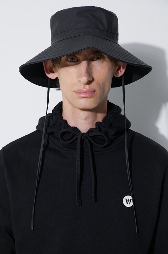 Wood Wood cotton sweatshirt Ash hoodie 10005616.2424 black
