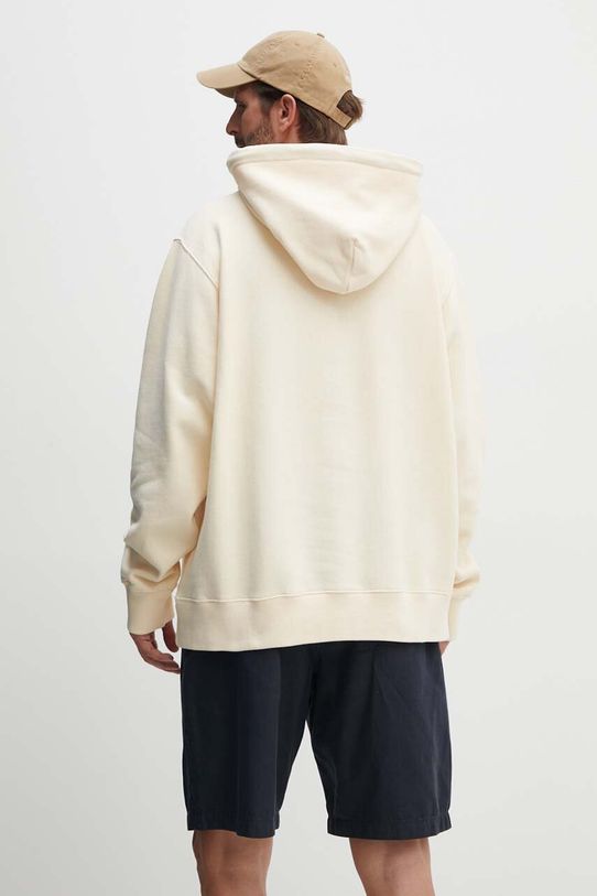Oblečenie Bavlnená mikina Wood Wood Zeus heaven hoodie 12335603.2493 béžová