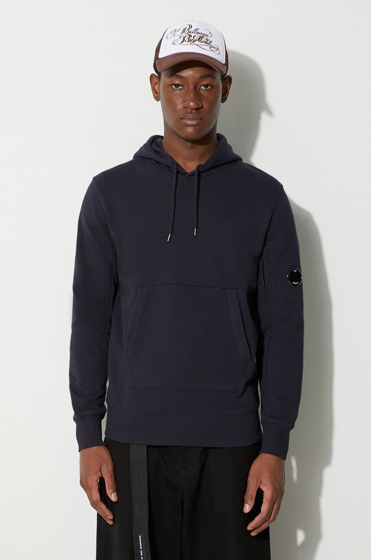 C.P. Company cotton sweatshirt DIAGONAL RAISED FLEECE LENS HOODIE