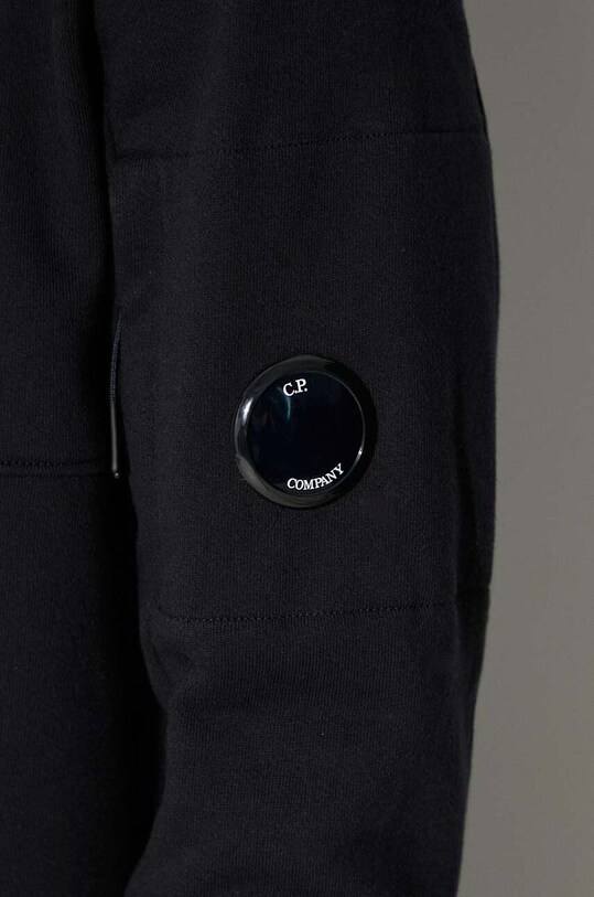 C.P. Company bluza bawełniana DIAGONAL RAISED FLEECE LENS HOODIE 15CMSS023A005086W