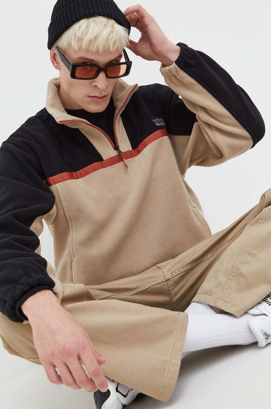 Protest hanorac fleece 3721632 bej AW23