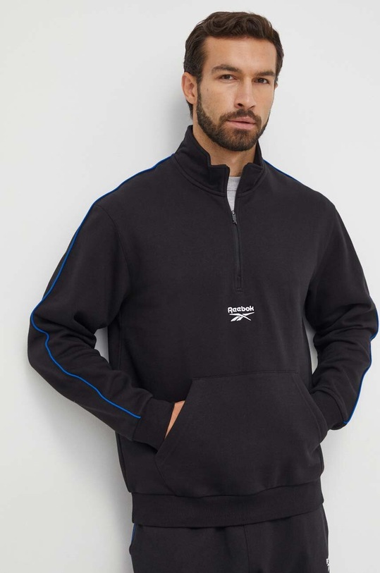 Reebok bluza aplikacja czarny 100071162