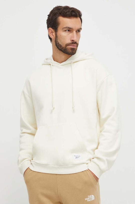 Кофта Reebok Classic с капюшоном бежевый 100036854