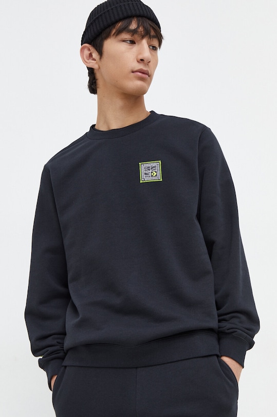 Dukserica Converse print crna 10026094.A01