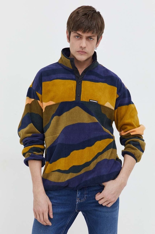 Converse hanorac fleece cu modele bleumarin 10025815.A01