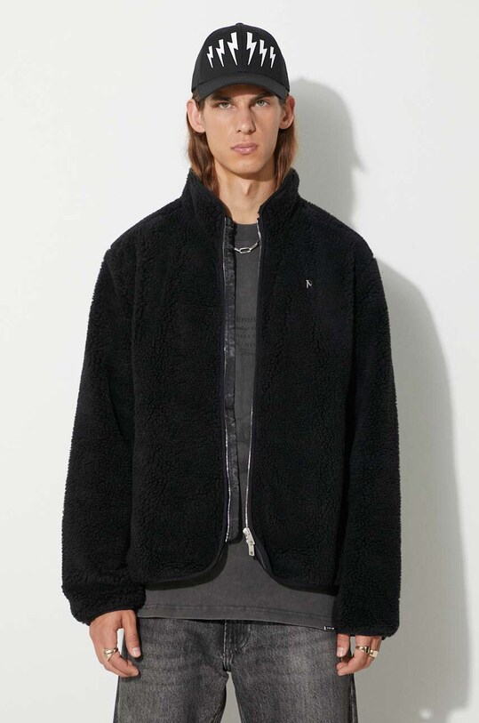 Mikina Represent Fleece Zip Through černá M01185.01