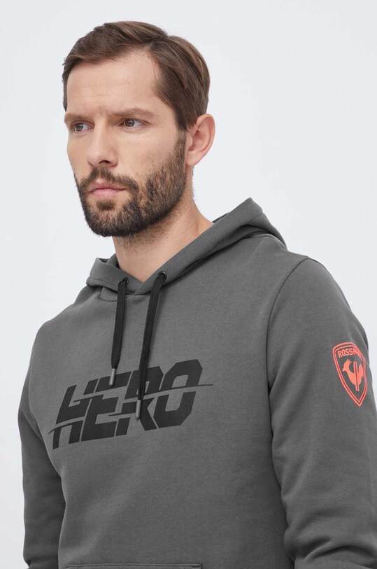 Rossignol hanorac de bumbac HERO gri RLMMS11